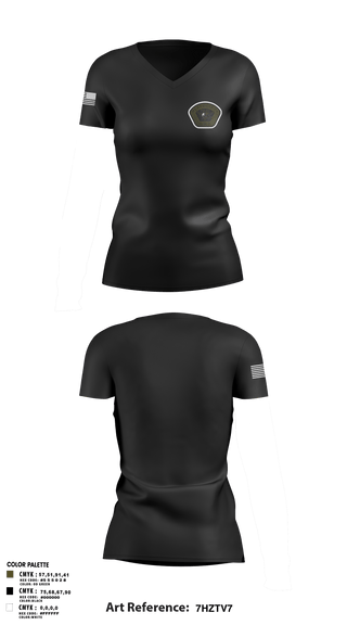 Womens Short Sleeve Vneck Shirt, Meadville SRT, Police, Teamtime, Team time, sublimation, custom sports apparel, team uniforms, spirit wear, spiritwear, sports uniforms, custom shirts, team store, custom team store, fundraiser sports, apparel fundraiser