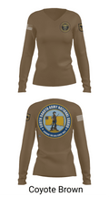 235th MP CO 6760099 Women's Long Sleeve V-neck Shirt -1 17