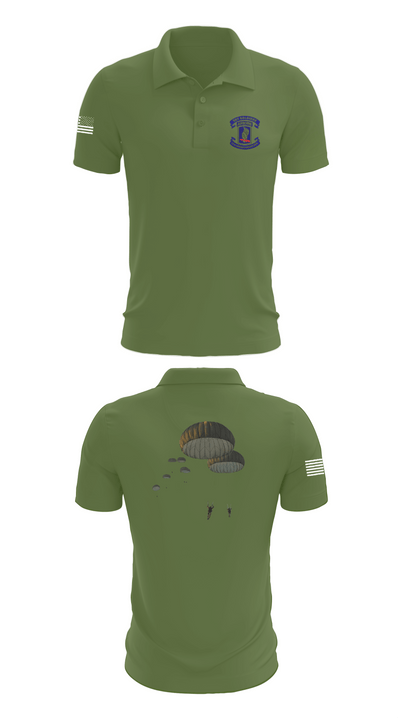 173rd Airborne Division 25109873 Short Sleeve Performance Polo - 47