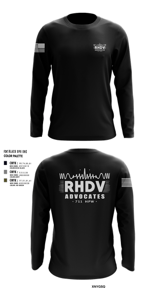 Long Sleeve Performance Shirt, 711 HPW/RHDV, Army, Teamtime, Team time, sublimation, custom sports apparel, team uniforms, spirit wear, spiritwear, sports uniforms, custom shirts, team store, custom team store, fundraiser sports, apparel fundraiser