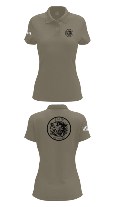 USS MAKIN ISLAND 57574160 Women's Short Sleeve Performance Polo  - 71