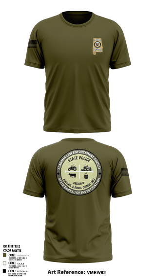 Short Sleeve Performance Shirt, Region D Narcotics, Police, Teamtime, Team time, sublimation, custom sports apparel, team uniforms, spirit wear, spiritwear, sports uniforms, custom shirts, team store, custom team store, fundraiser sports, apparel fundraiser