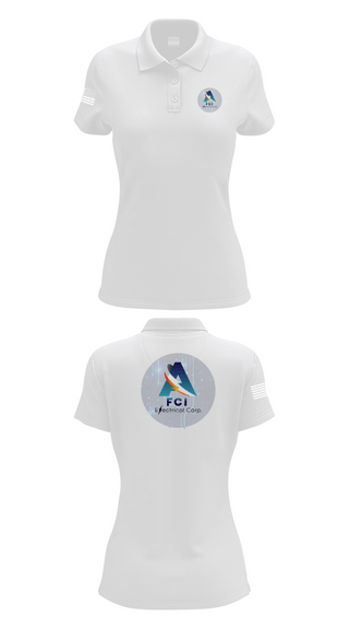 Womens Short Sleeve Performance Polo, AFCI ELECTRIC, , Teamtime, Team time, sublimation, custom sports apparel, team uniforms, spirit wear, spiritwear, sports uniforms, custom shirts, team store, custom team store, fundraiser sports, apparel fundraiser