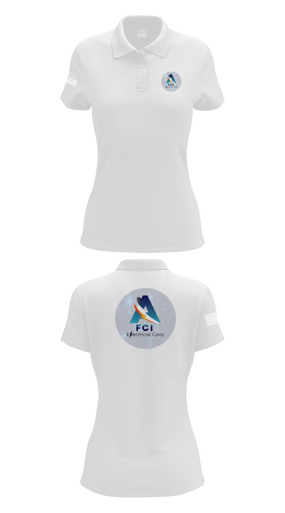 AFCI ELECTRIC 15786508 Women's Short Sleeve Performance Polo  - 17