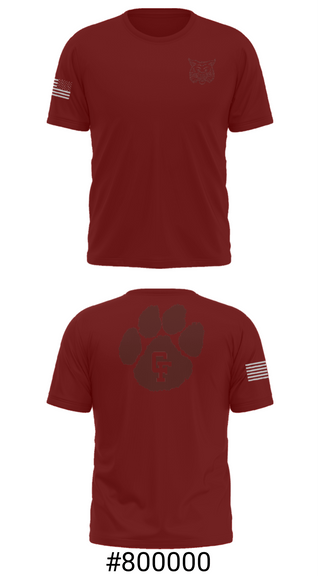 Short Sleeve Performance Shirt, Cy-Fair High School Track, Track & Field, Teamtime, Team time, sublimation, custom sports apparel, team uniforms, spirit wear, spiritwear, sports uniforms, custom shirts, team store, custom team store, fundraiser sports, apparel fundraiser