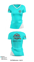 Pro Masonry Services LLC 30906743 Women's Short Sleeve V-neck Shirt - 1