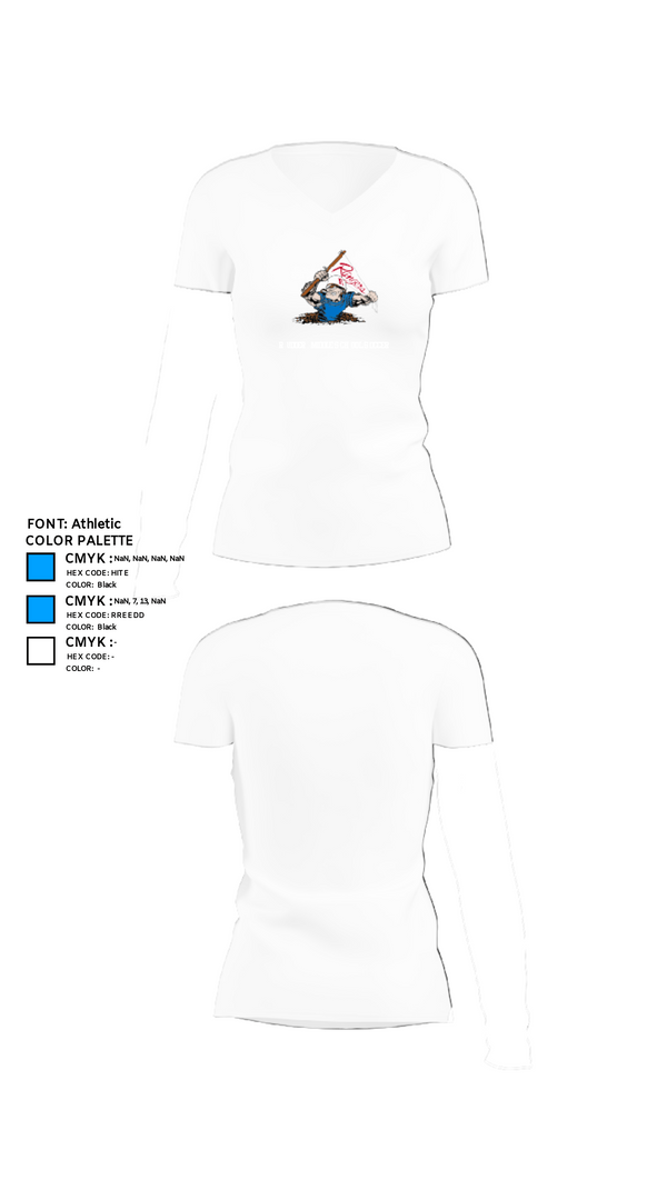 Womens Short Sleeve Vneck Shirt, Rudder Middle School Soccer, Men's Soccer, Teamtime, Team time, sublimation, custom sports apparel, team uniforms, spirit wear, spiritwear, sports uniforms, custom shirts, team store, custom team store, fundraiser sports, apparel fundraiser