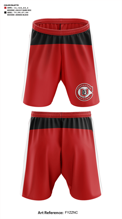 Cleveland Barons 92001453 Athletic Shorts With Pockets - 41