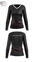 PARS FROM MARS 57379253 Women's Long Sleeve V-neck Shirt - 1