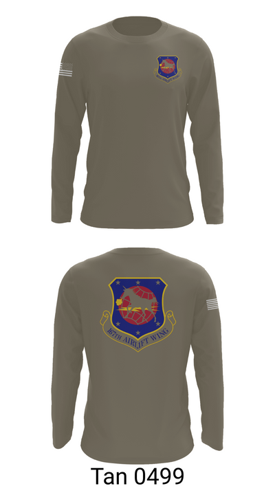 167th air wing 60974833 Long Sleeve Performance Shirt 66