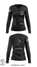 USANEC- Camp Zama, 78th Signal Battalion 94772078 Women's Long Sleeve V-neck Shirt - 146