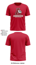 Anniston High School 66349692 Short Sleeve Performance Shirt - 6
