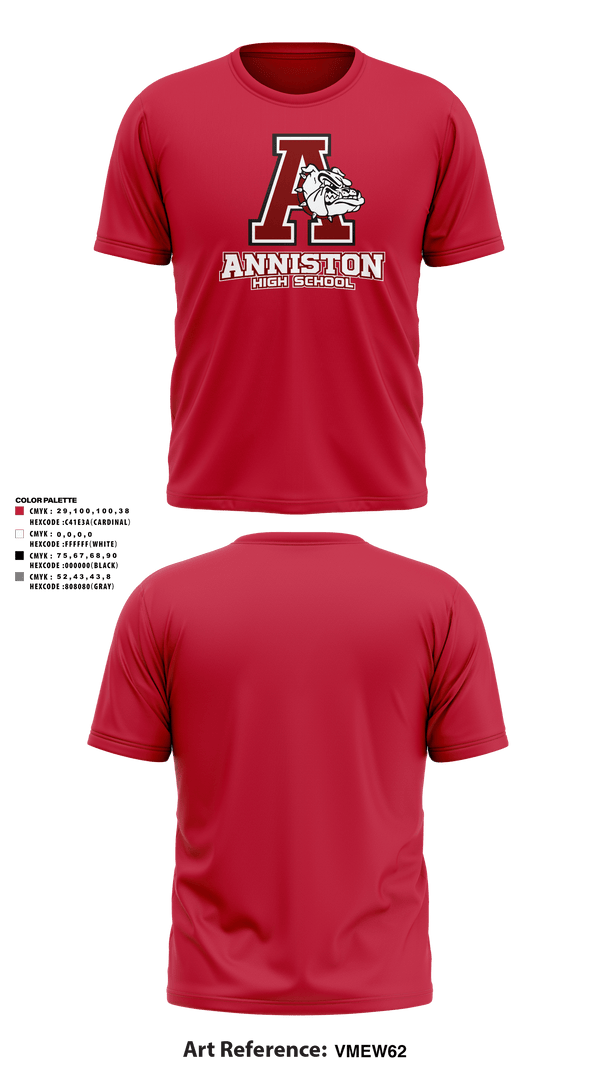 Short Sleeve Performance Shirt, Anniston High School, Spirit Store, Teamtime, Team time, sublimation, custom sports apparel, team uniforms, spirit wear, spiritwear, sports uniforms, custom shirts, team store, custom team store, fundraiser sports, apparel fundraiser