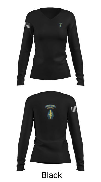 5th Group 53270898 Women's Long Sleeve V-neck Shirt - 13