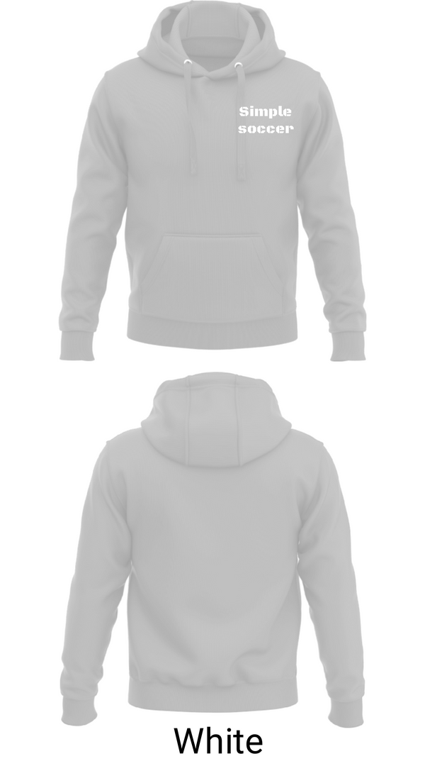 Hoodie, Simple soccer, Men's Soccer, Teamtime, Team time, sublimation, custom sports apparel, team uniforms, spirit wear, spiritwear, sports uniforms, custom shirts, team store, custom team store, fundraiser sports, apparel fundraiser