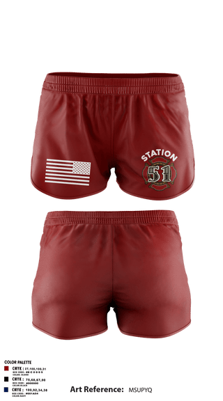 Ranger Panties, Station 51, Fire Department, Teamtime, Team time, sublimation, custom sports apparel, team uniforms, spirit wear, spiritwear, sports uniforms, custom shirts, team store, custom team store, fundraiser sports, apparel fundraiser