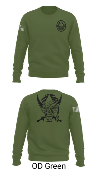 Crew Neck Sweatshirt, , Army, Teamtime, Team time, sublimation, custom sports apparel, team uniforms, spirit wear, spiritwear, sports uniforms, custom shirts, team store, custom team store, fundraiser sports, apparel fundraiser