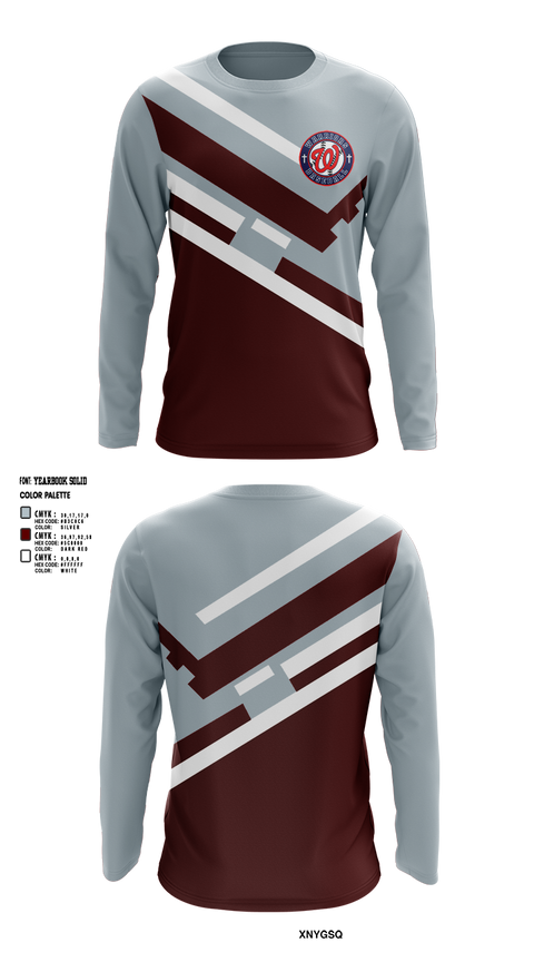 Long Sleeve Performance Shirt, Warriors, Baseball, Teamtime, Team time, sublimation, custom sports apparel, team uniforms, spirit wear, spiritwear, sports uniforms, custom shirts, team store, custom team store, fundraiser sports, apparel fundraiser