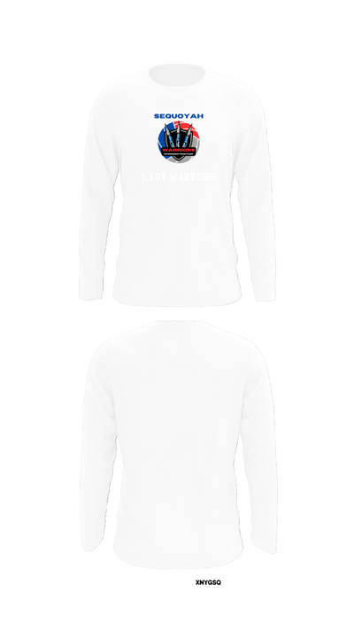 Lady Warriors 17642628 Long Sleeve Performance Shirt - 8