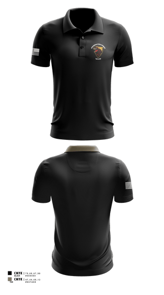 Short Sleeve Performance Polo, 46th Military Police Company, , Teamtime, Team time, sublimation, custom sports apparel, team uniforms, spirit wear, spiritwear, sports uniforms, custom shirts, team store, custom team store, fundraiser sports, apparel fundraiser