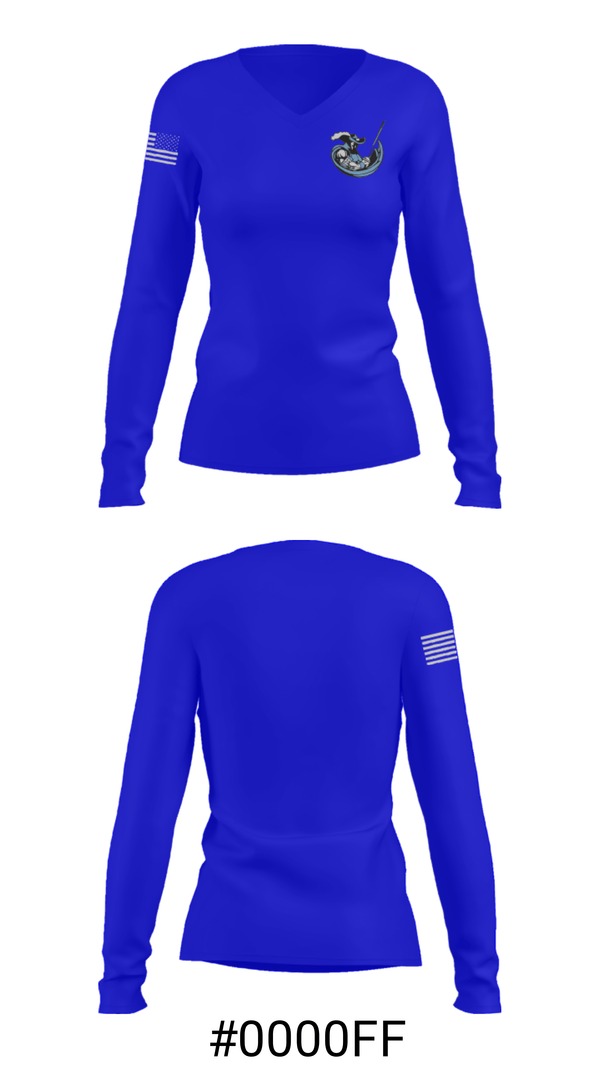 Women's Long Sleeve Vneck Shirt, St Thomas More High School Tennis, Tennis, Teamtime, Team time, sublimation, custom sports apparel, team uniforms, spirit wear, spiritwear, sports uniforms, custom shirts, team store, custom team store, fundraiser sports, apparel fundraiser