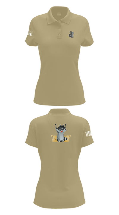 2-2 B Co. 61731928 Women's Short Sleeve Performance Polo  - 95