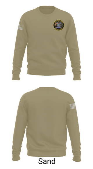 Crew Neck Sweatshirt, Chesterfield County Sheriff Office, Police, Teamtime, Team time, sublimation, custom sports apparel, team uniforms, spirit wear, spiritwear, sports uniforms, custom shirts, team store, custom team store, fundraiser sports, apparel fundraiser