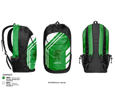 Gear Bag, William H. Ray Elementary School, Spirit Store, Teamtime, Team time, sublimation, custom sports apparel, team uniforms, spirit wear, spiritwear, sports uniforms, custom shirts, team store, custom team store, fundraiser sports, apparel fundraiser