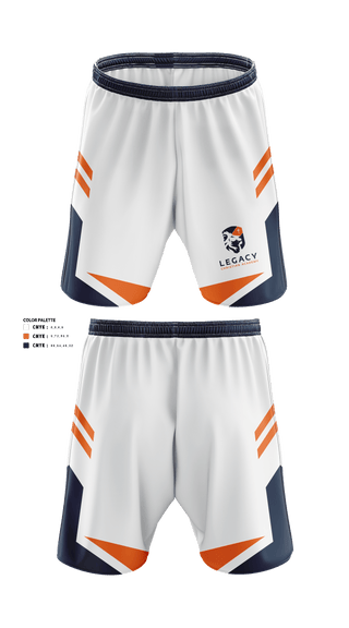Athletic Shorts With Pockets, Legacy Christian Academy Golf, Golf, Teamtime, Team time, sublimation, custom sports apparel, team uniforms, spirit wear, spiritwear, sports uniforms, custom shirts, team store, custom team store, fundraiser sports, apparel fundraiser