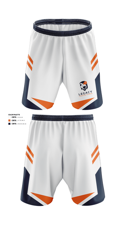 Legacy Christian Academy Golf 64951983 Athletic Shorts With Pockets - 40