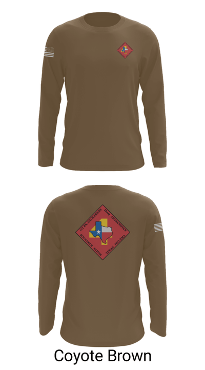 Bravo Bastards 65129777 Long Sleeve Performance Shirt - 6