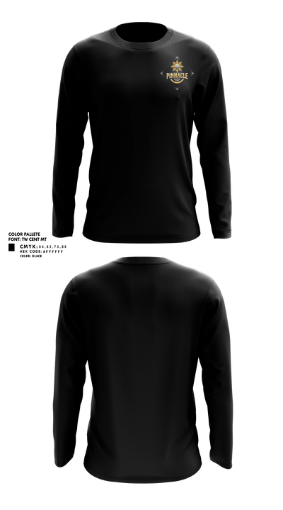 Pinnacle Martial Arts 28485454 Long Sleeve Performance Shirt 3