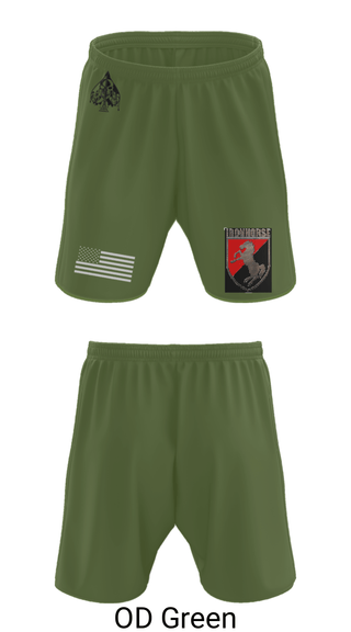 Athletic Shorts With Pockets, Dealer Company, 1/11 ACR, Army, Teamtime, Team time, sublimation, custom sports apparel, team uniforms, spirit wear, spiritwear, sports uniforms, custom shirts, team store, custom team store, fundraiser sports, apparel fundraiser