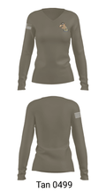 GrumpyOLVets 73193400 Women's Long Sleeve V-neck Shirt - 77