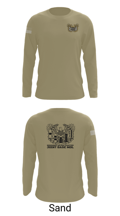 Doughboy Silver Chapter 49538479 Long Sleeve Performance Shirt 82