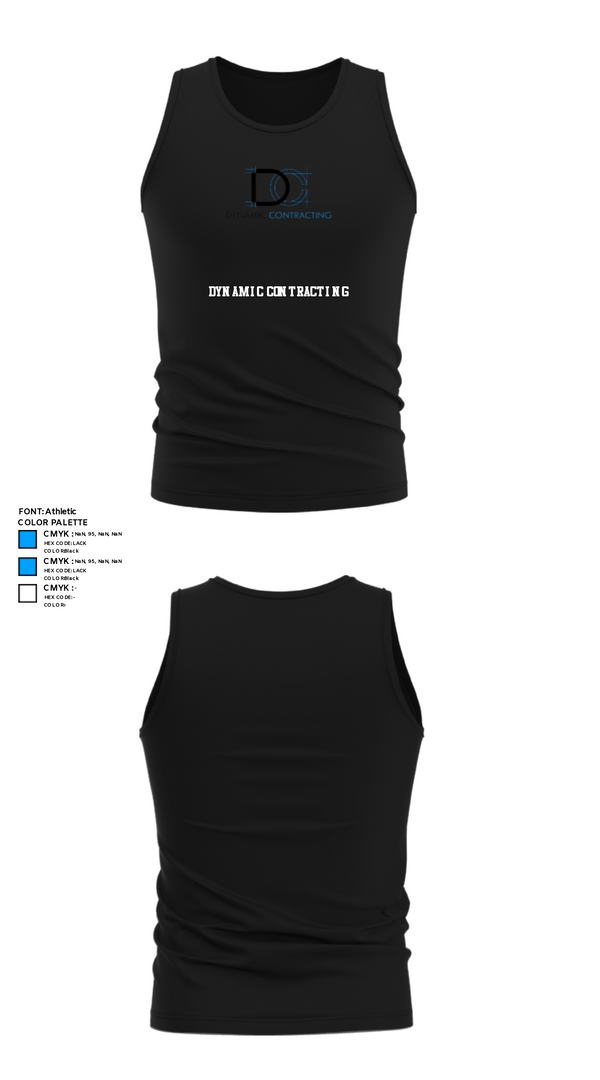 Tank Top, Dynamic ContractingDynamic Contracting, , Teamtime, Team time, sublimation, custom sports apparel, team uniforms, spirit wear, spiritwear, sports uniforms, custom shirts, team store, custom team store, fundraiser sports, apparel fundraiser