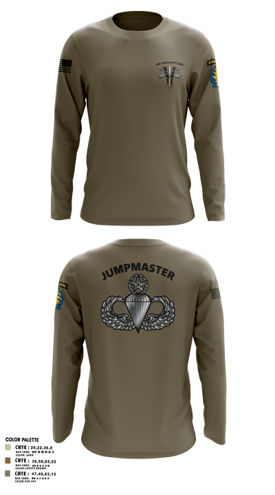 Army Paratroopers Brand 37427971 Long Sleeve Performance Shirt - 6