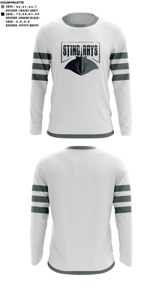 Long Sleeve Performance Shirt, Coastal Academy High School Cheer, Cheer, Teamtime, Team time, sublimation, custom sports apparel, team uniforms, spirit wear, spiritwear, sports uniforms, custom shirts, team store, custom team store, fundraiser sports, apparel fundraiser