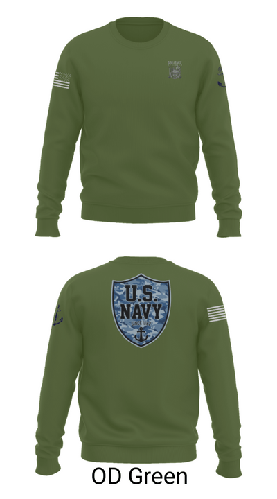 CVN 77 George HW Bus 94572783 Crew Neck Sweatshirt - 25