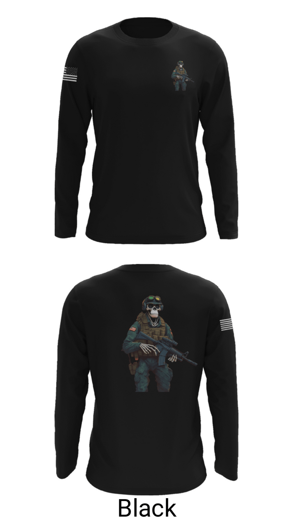 Long Sleeve Performance Shirt, 3d lsb, Marines, Teamtime, Team time, sublimation, custom sports apparel, team uniforms, spirit wear, spiritwear, sports uniforms, custom shirts, team store, custom team store, fundraiser sports, apparel fundraiser