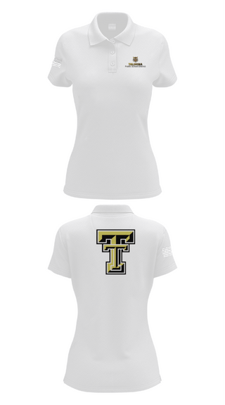 Womens Short Sleeve Performance Polo, Talihina High School Band, Spirit Store, Teamtime, Team time, sublimation, custom sports apparel, team uniforms, spirit wear, spiritwear, sports uniforms, custom shirts, team store, custom team store, fundraiser sports, apparel fundraiser