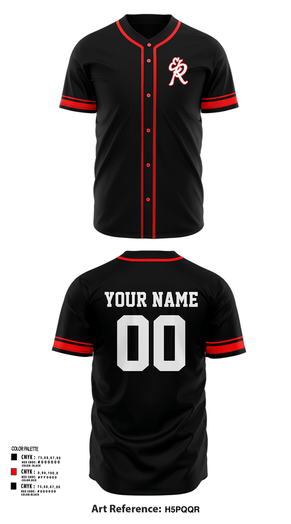 Full Button Baseball Jersey, El Rodeo, Baseball, Teamtime, Team time, sublimation, custom sports apparel, team uniforms, spirit wear, spiritwear, sports uniforms, custom shirts, team store, custom team store, fundraiser sports, apparel fundraiser