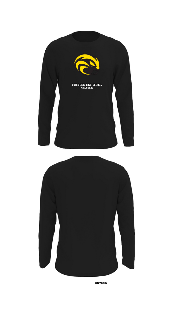 Long Sleeve Performance Shirt, Riverside High School Wrestling, Wrestling, Teamtime, Team time, sublimation, custom sports apparel, team uniforms, spirit wear, spiritwear, sports uniforms, custom shirts, team store, custom team store, fundraiser sports, apparel fundraiser