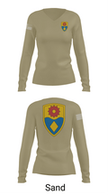 870th mp company 27373000 Women's Long Sleeve V-neck Shirt -1 97