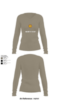 BAD BET 2-12 CAV 3701535 Women's Long Sleeve V-neck Shirt - 62