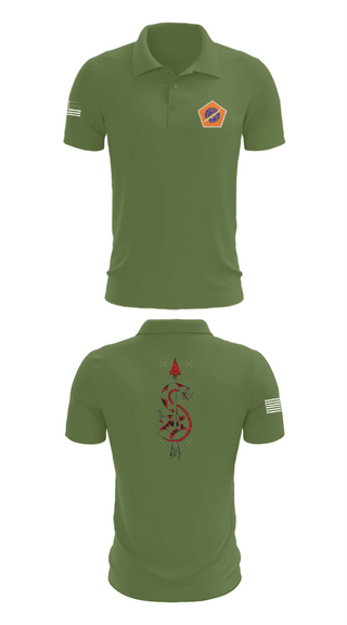 Short Sleeve Performance Polo, 98th Expeditionary Signal Battalion, Army, Teamtime, Team time, sublimation, custom sports apparel, team uniforms, spirit wear, spiritwear, sports uniforms, custom shirts, team store, custom team store, fundraiser sports, apparel fundraiser