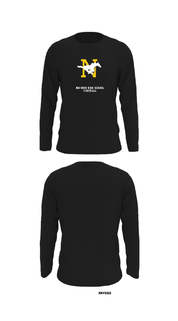 Long Sleeve Performance Shirt, Norwood High School Football, Football, Teamtime, Team time, sublimation, custom sports apparel, team uniforms, spirit wear, spiritwear, sports uniforms, custom shirts, team store, custom team store, fundraiser sports, apparel fundraiser
