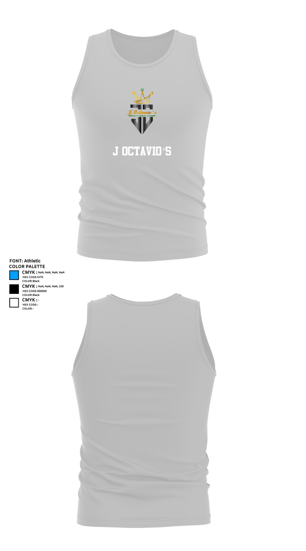 Tank Top, J Octavio’s, , Teamtime, Team time, sublimation, custom sports apparel, team uniforms, spirit wear, spiritwear, sports uniforms, custom shirts, team store, custom team store, fundraiser sports, apparel fundraiser