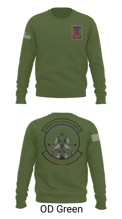 1-169th E Company 39061427 Crew Neck Sweatshirt - 43