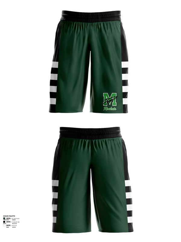 Mens Basketball Shorts, Morristown Central High School Basketball, Men's Basketball, Teamtime, Team time, sublimation, custom sports apparel, team uniforms, spirit wear, spiritwear, sports uniforms, custom shirts, team store, custom team store, fundraiser sports, apparel fundraiser
